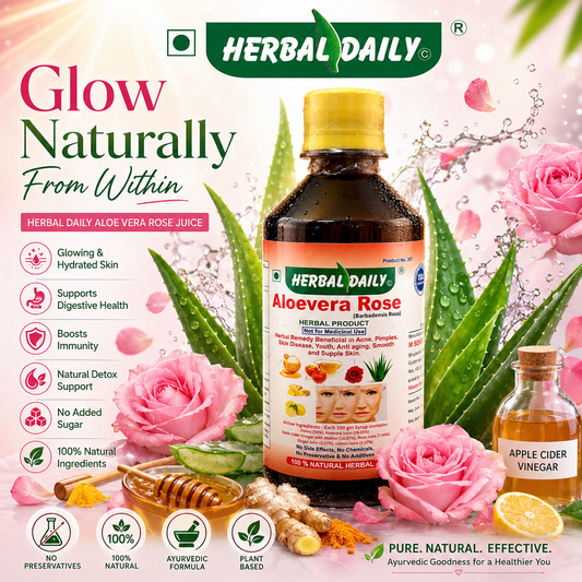 ALOE VERA ROSE JUICE