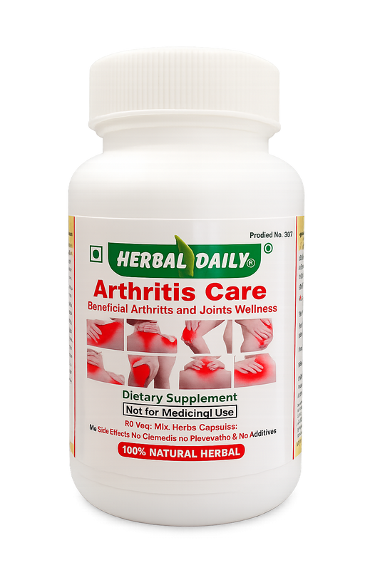 Arthritis Care Veg Capsule helps to lubricate, protect and repair joints and tissue