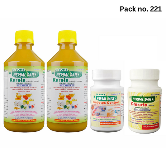 Diabetes Control Supplements Plus | Ayurvedic Herbal Treatment for Blood Sugar Balance