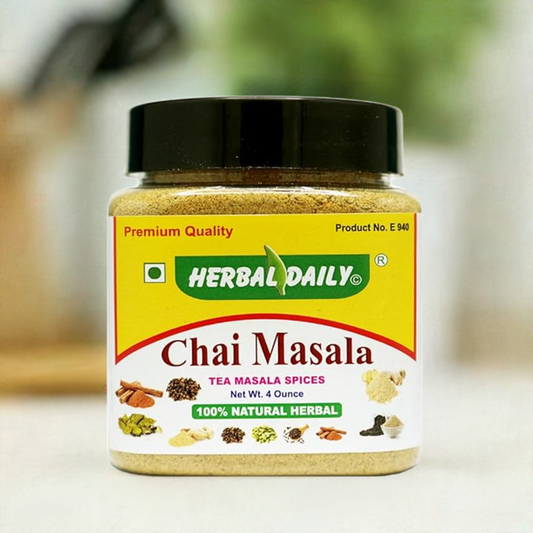 Chai Masala five spice powders Ginger Powder, Kali Mirch powder, Dalchini cinnamon, Hari Elaichi, and Laung Clove