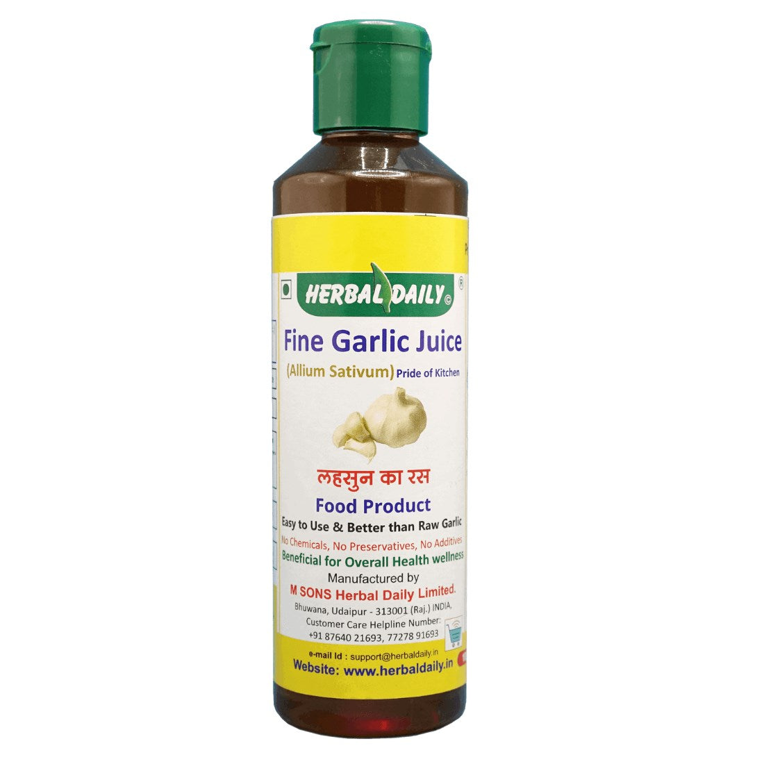 Fine Garlic Juice 200 ml | Natural | Fresh Juice