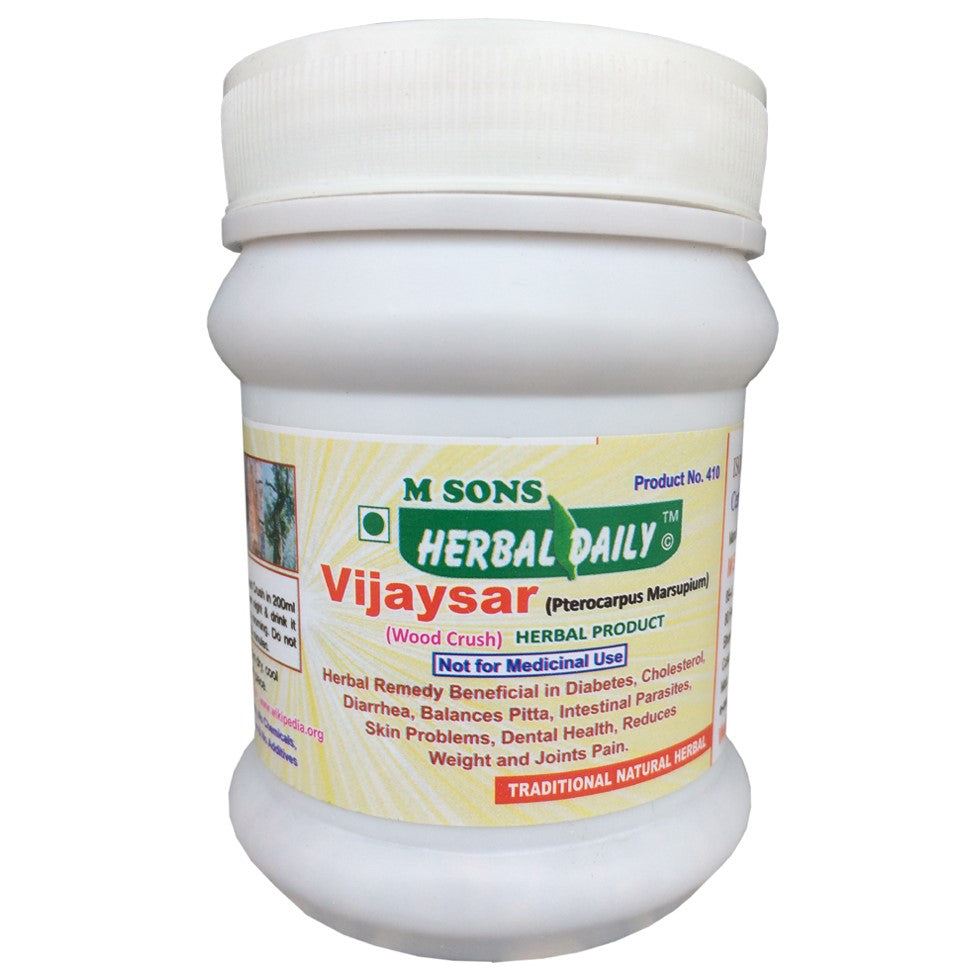 Vijaysar  Powder Powerful Antioxidant Beneficial in Weight loss, Diabetes, Blood Pressure